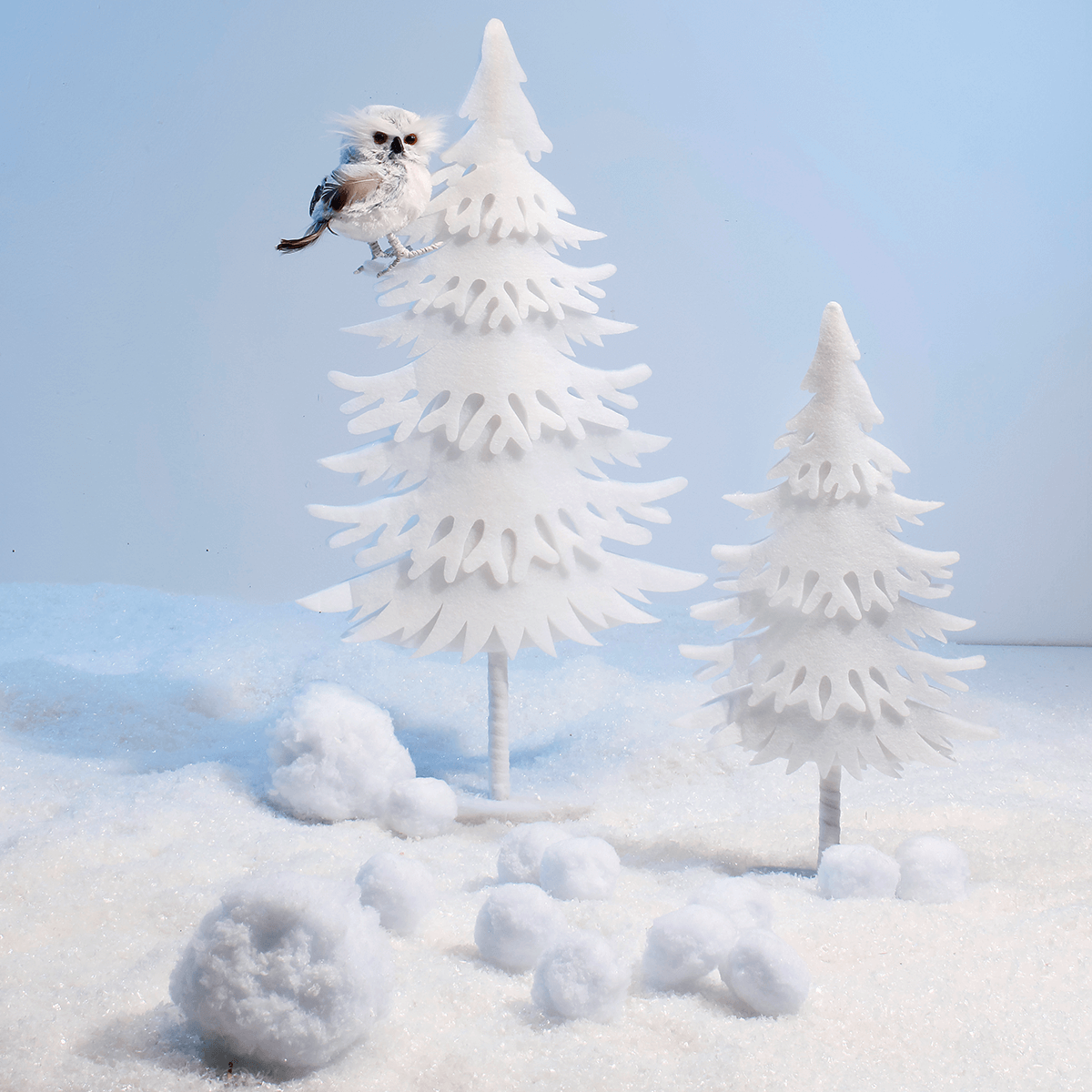 Deko-Baum Winter, 60 cm hoch - 7