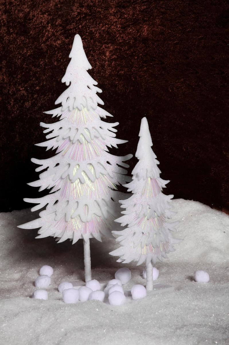 Deko-Baum Winter, 60 cm hoch - 8