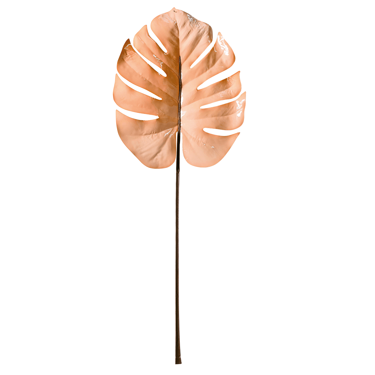 Artificial Monstera leaf 90 cm cream - 0