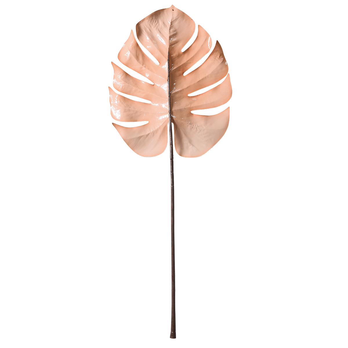 Artificial Monstera leaf 90 cm cream - 1