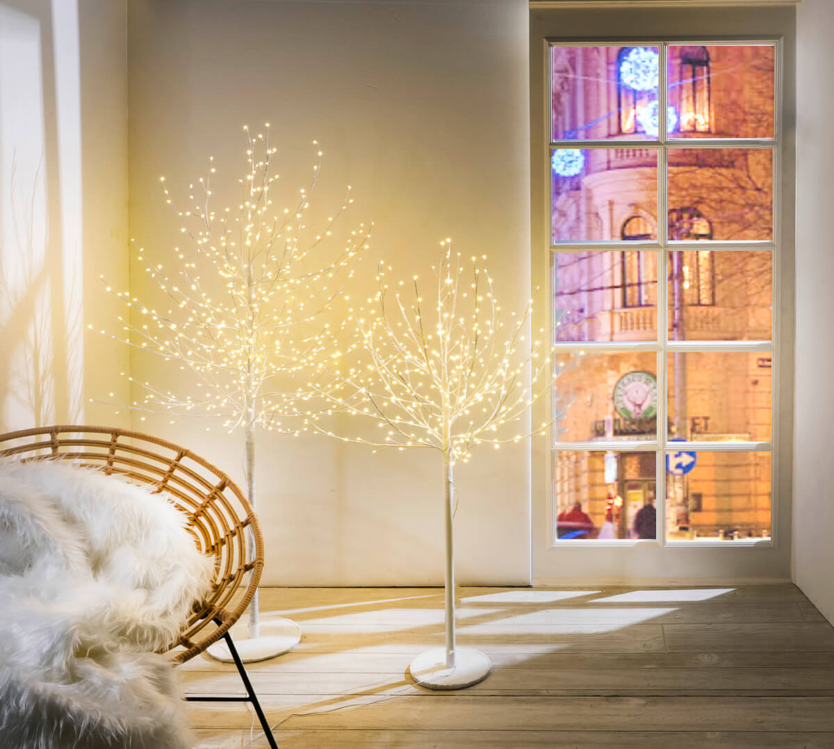 Árbol de luces LED, 150 cm - 2