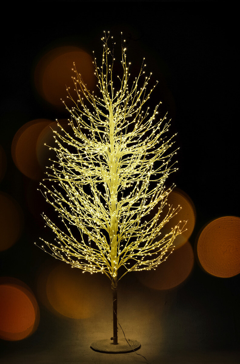 Árbol de luces LED, altura 180 cm - 0