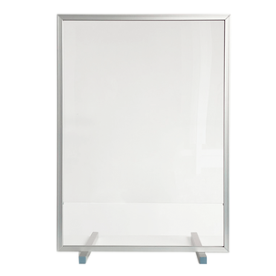 Virus protection/ spit shield counter top DIN A1 high