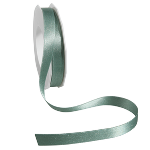 Ruban de satin à paillettes, 15 mm, 20 m, vert menthe