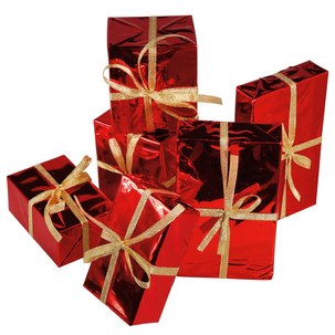 Gift packages 9-15 cm, 6 pcs