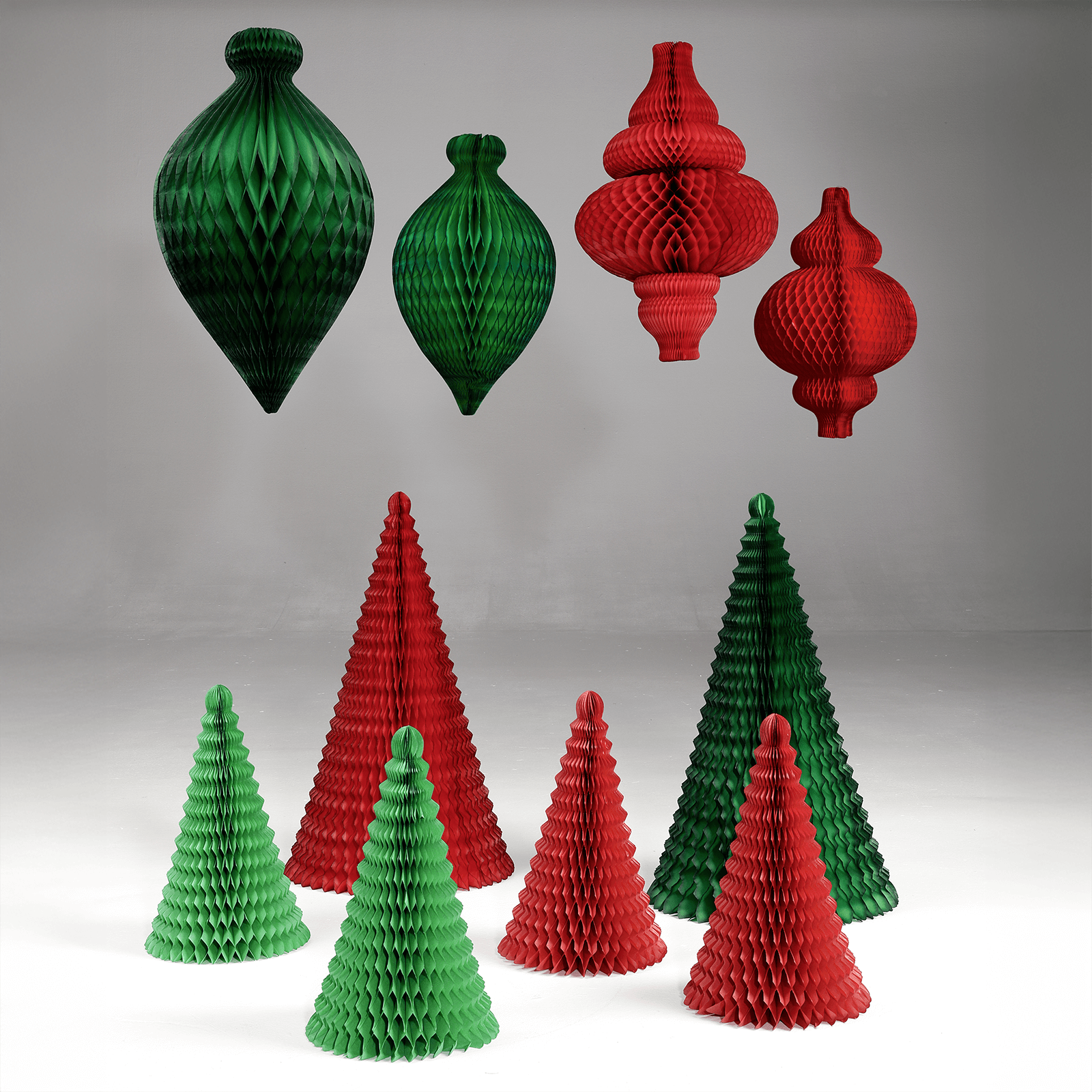 Wabenpapier-Hänger Ornament, 67 cm - 1 Wabenpapier-Hänger Ornament, 67 cm - 1