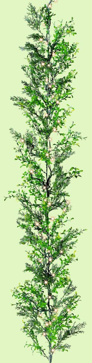 Guirlande de buis et cyprès, long. 170 cm - 3