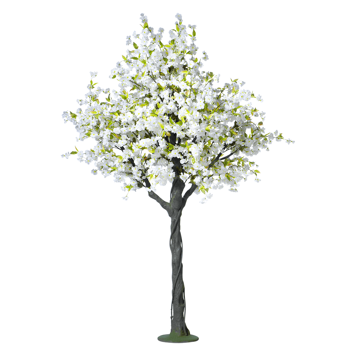 Árbol de flores de cerezo artificial, 220 cm - 0