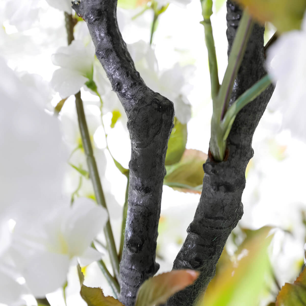 Árbol de flores de cerezo artificial, 220 cm - 2