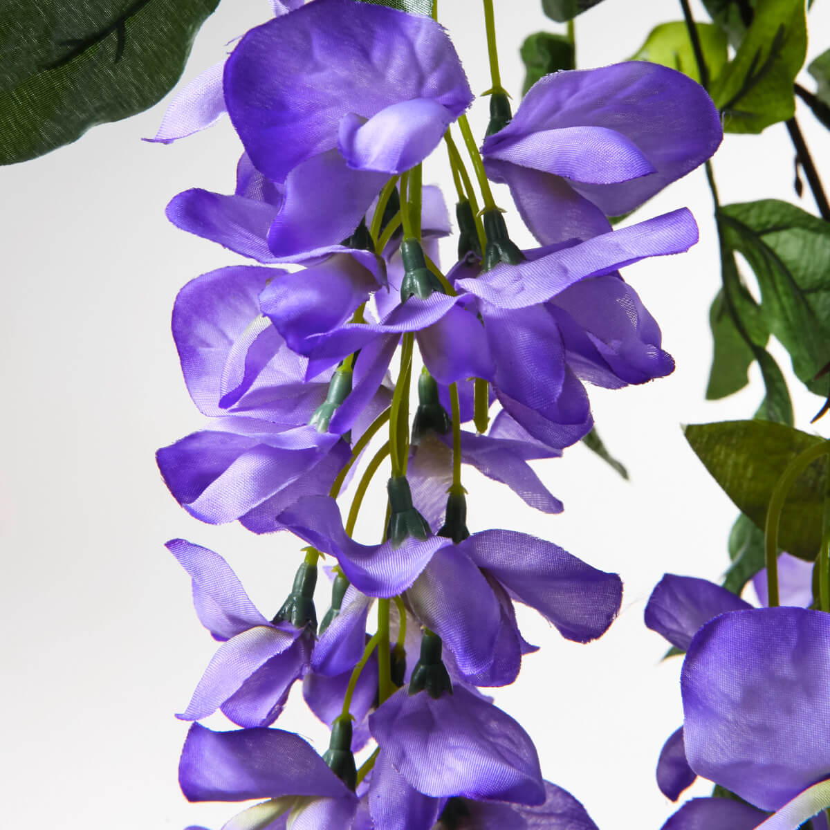 Rama artificial Wisteria laburnum, 140 cm, violeta - 1