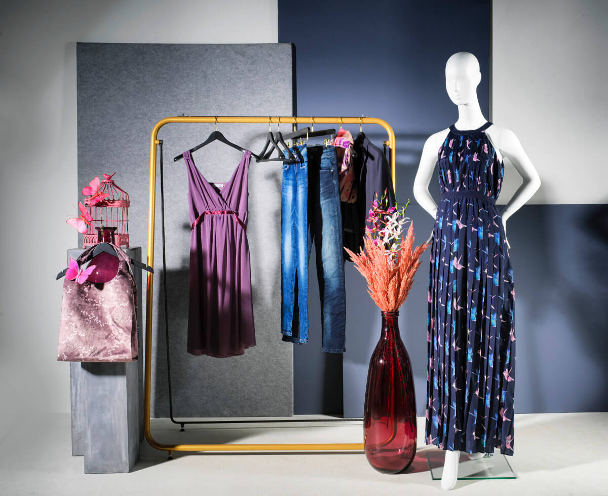 Stand de vêtements 160 cm - 3