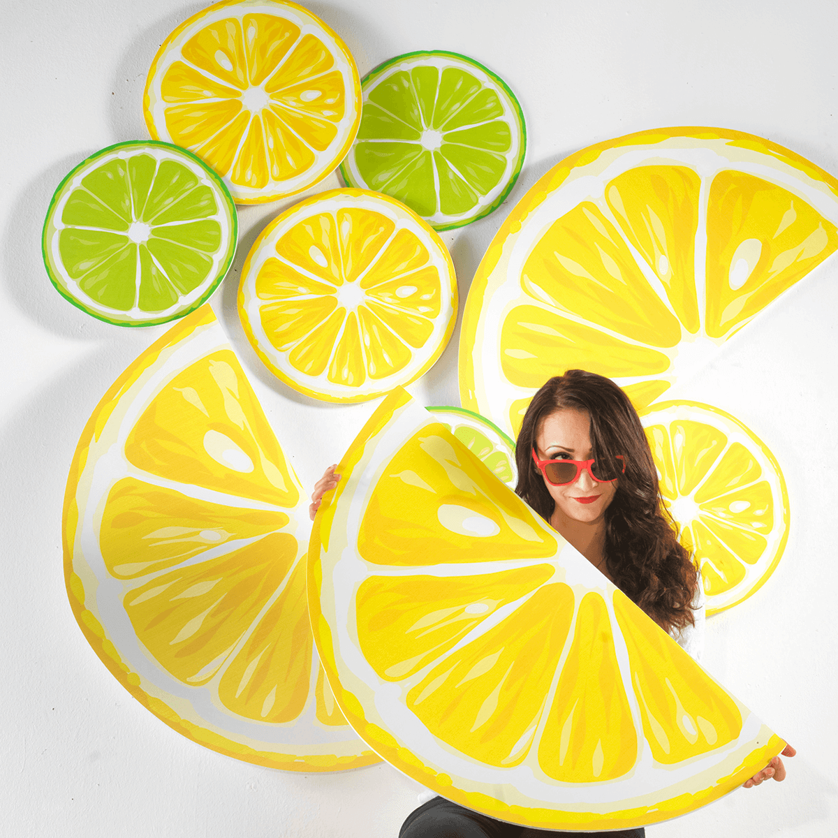 Display Set Limette & Zitrone 35/40 cm - 5