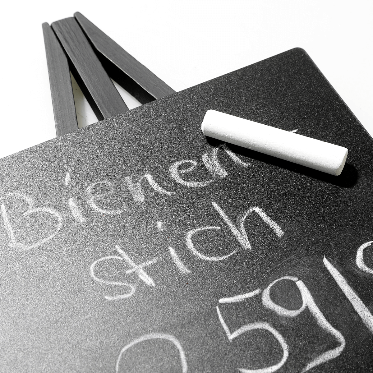 Inscribable mini chalkboard with easel 23 cm - 2 Inscribable mini chalkboard with easel 23 cm - 2