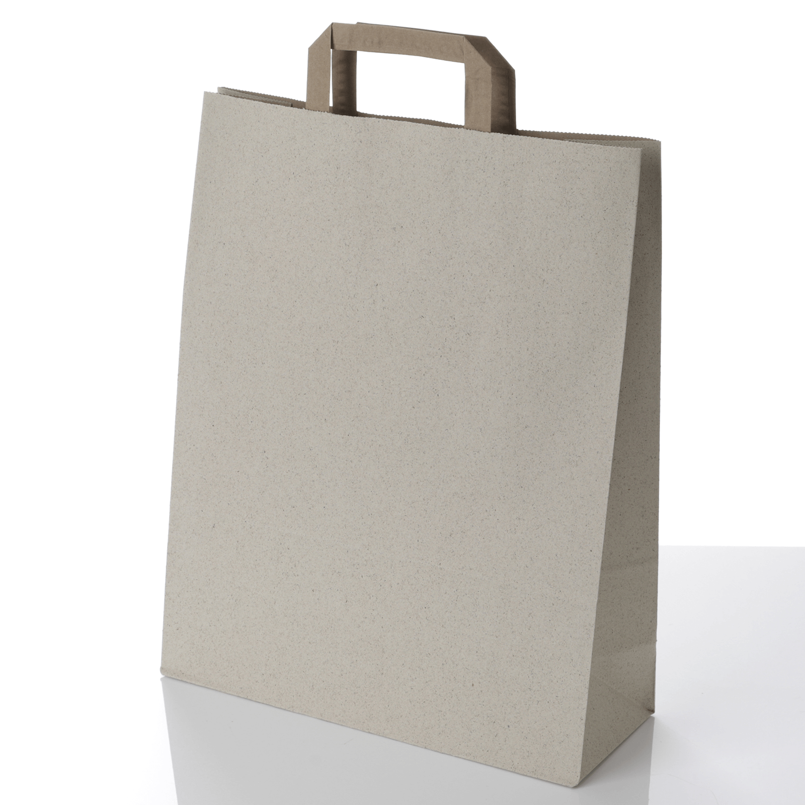 Bolsa de mano ecológica de papel de hierba de 32 x 40 cm - 1