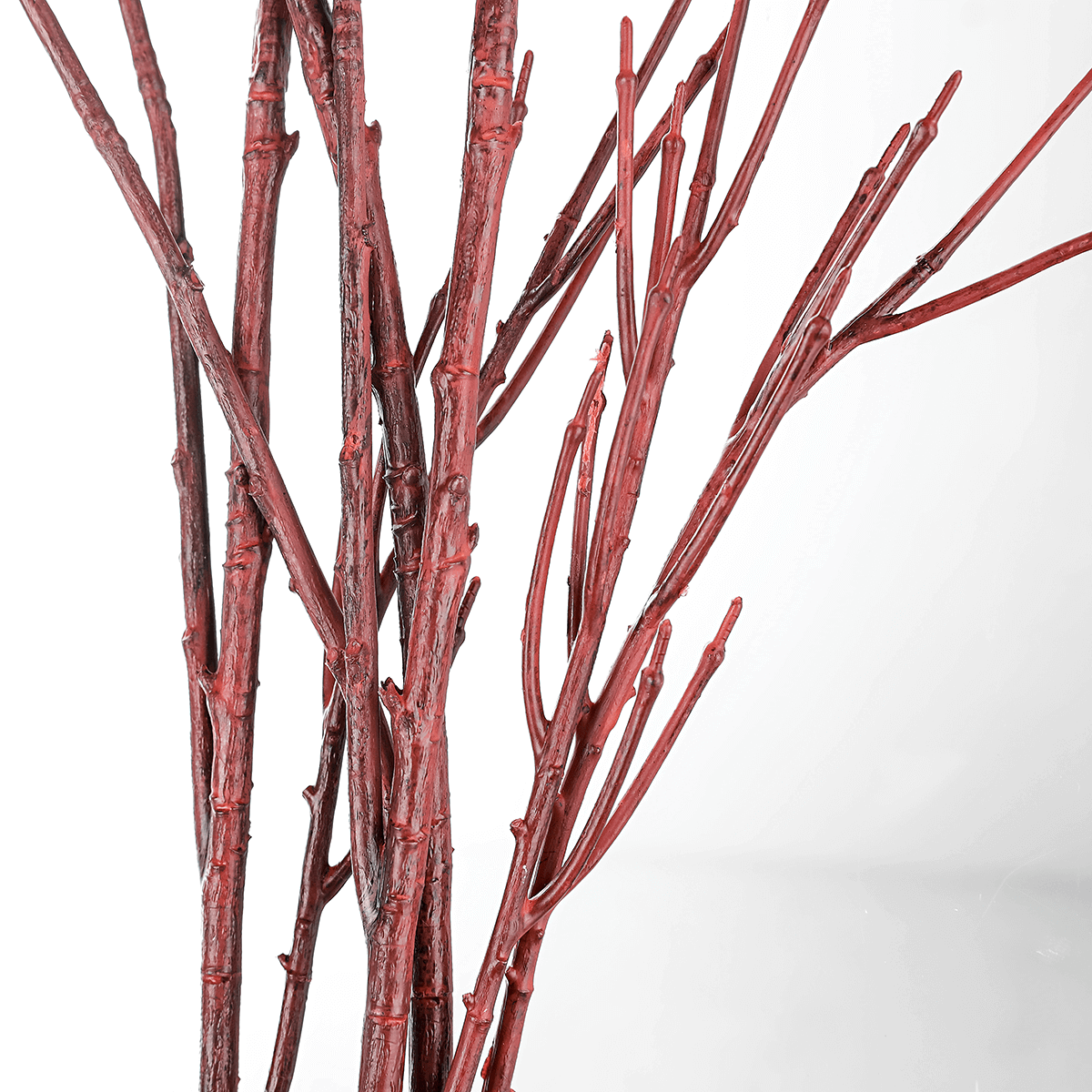 Rama de decoración Cornus rojo 130 cm - 3
