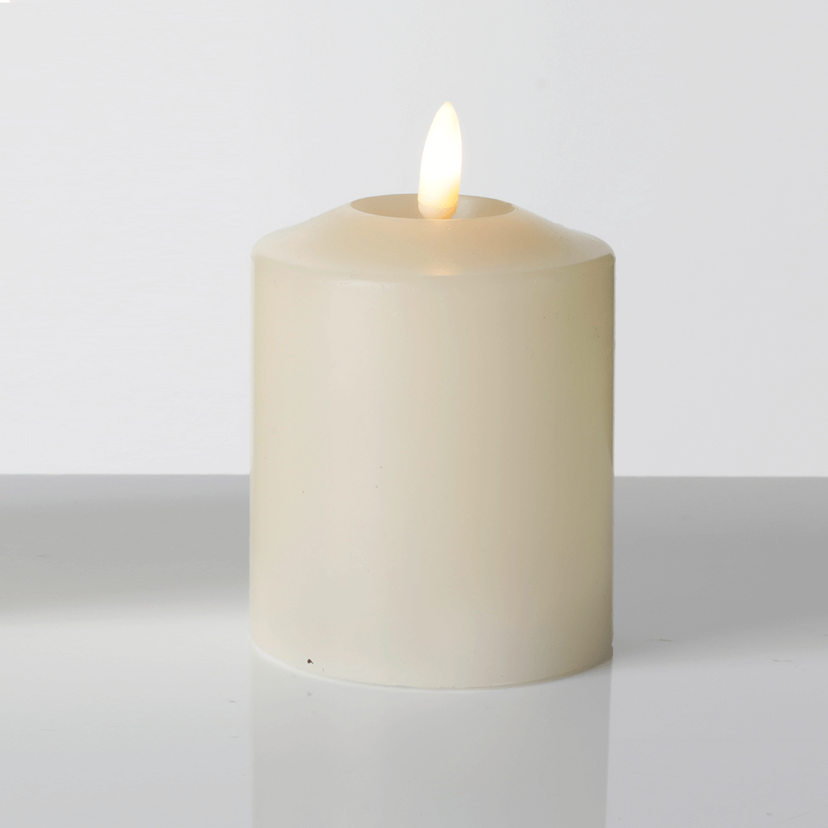 LED wax candle 7.5 x 11.5 cm - 0