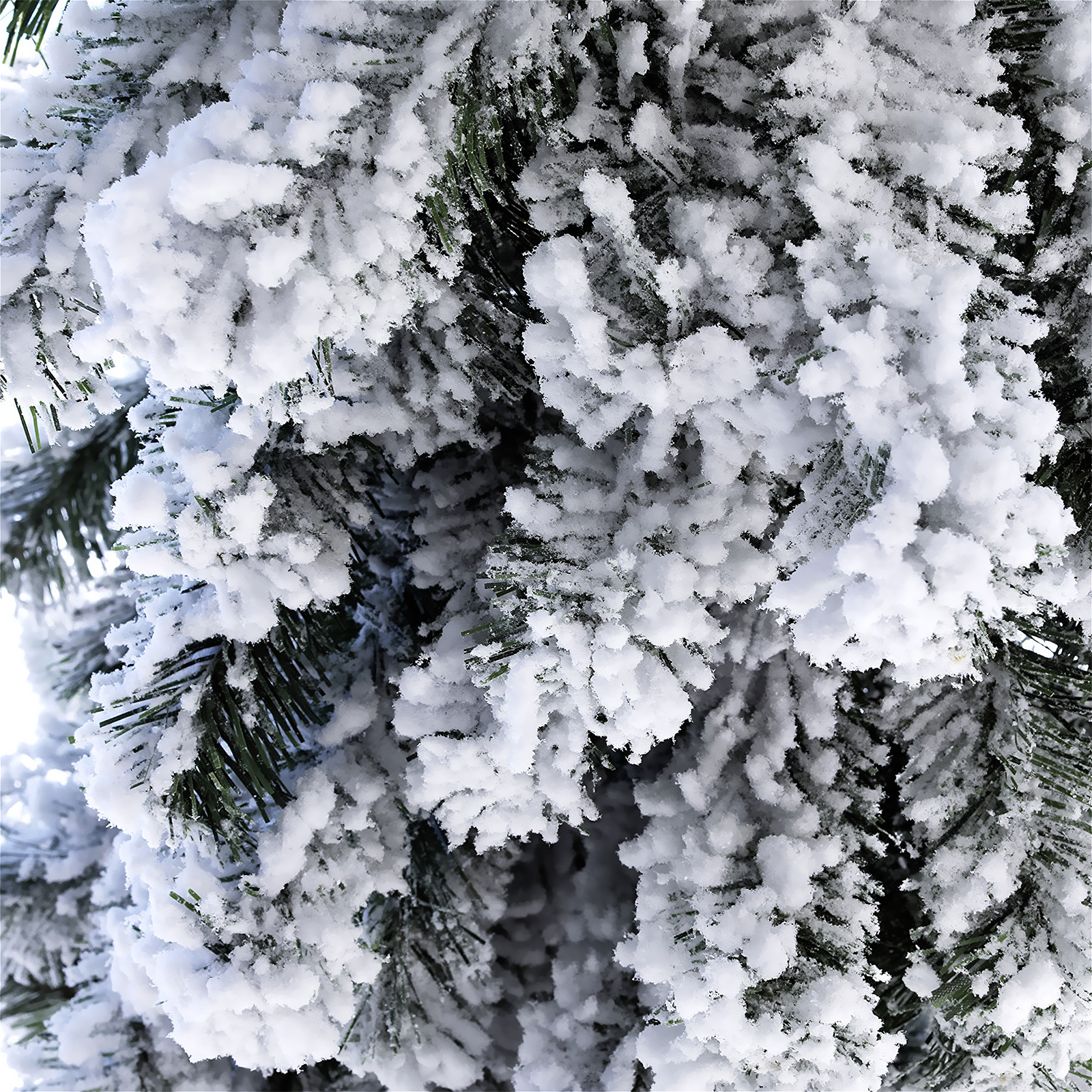 Artificial, narrow fir tree, snow-covered 180 cm - 3