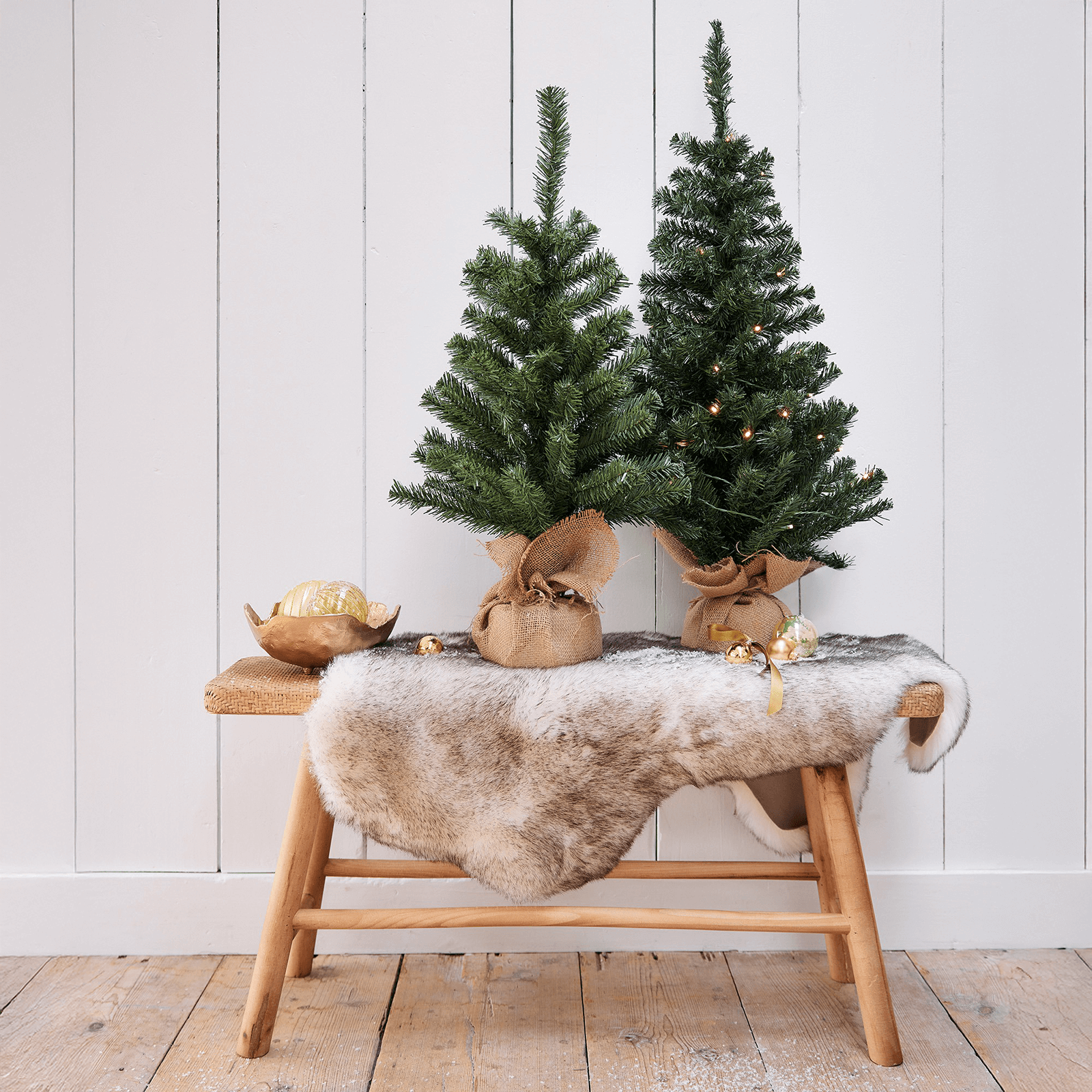 Decorative fir tree 60 cm - 2 Decorative fir tree 60 cm - 2