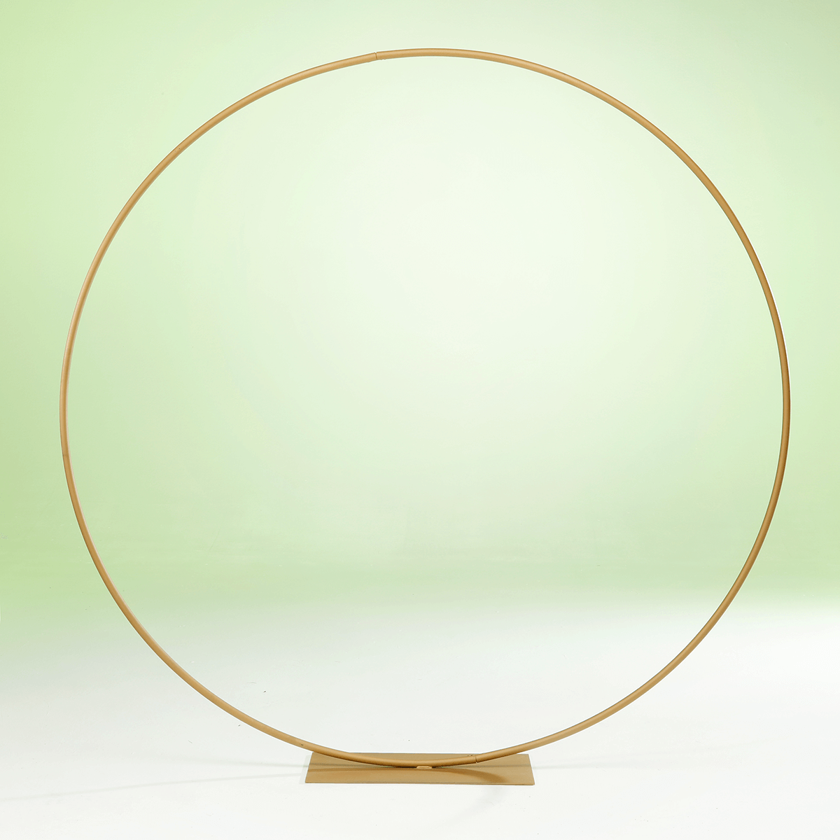 Decorative ring made of metal, gold Ø 200 cm - 4