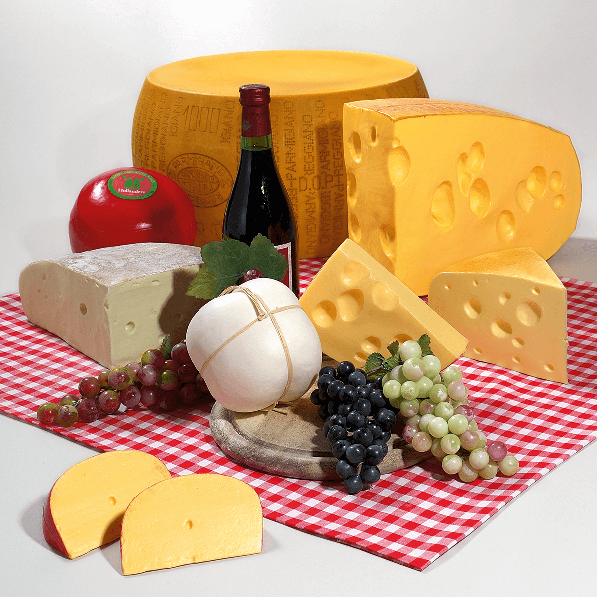 Fromage emmental aliment factice, 2 pces - 3
