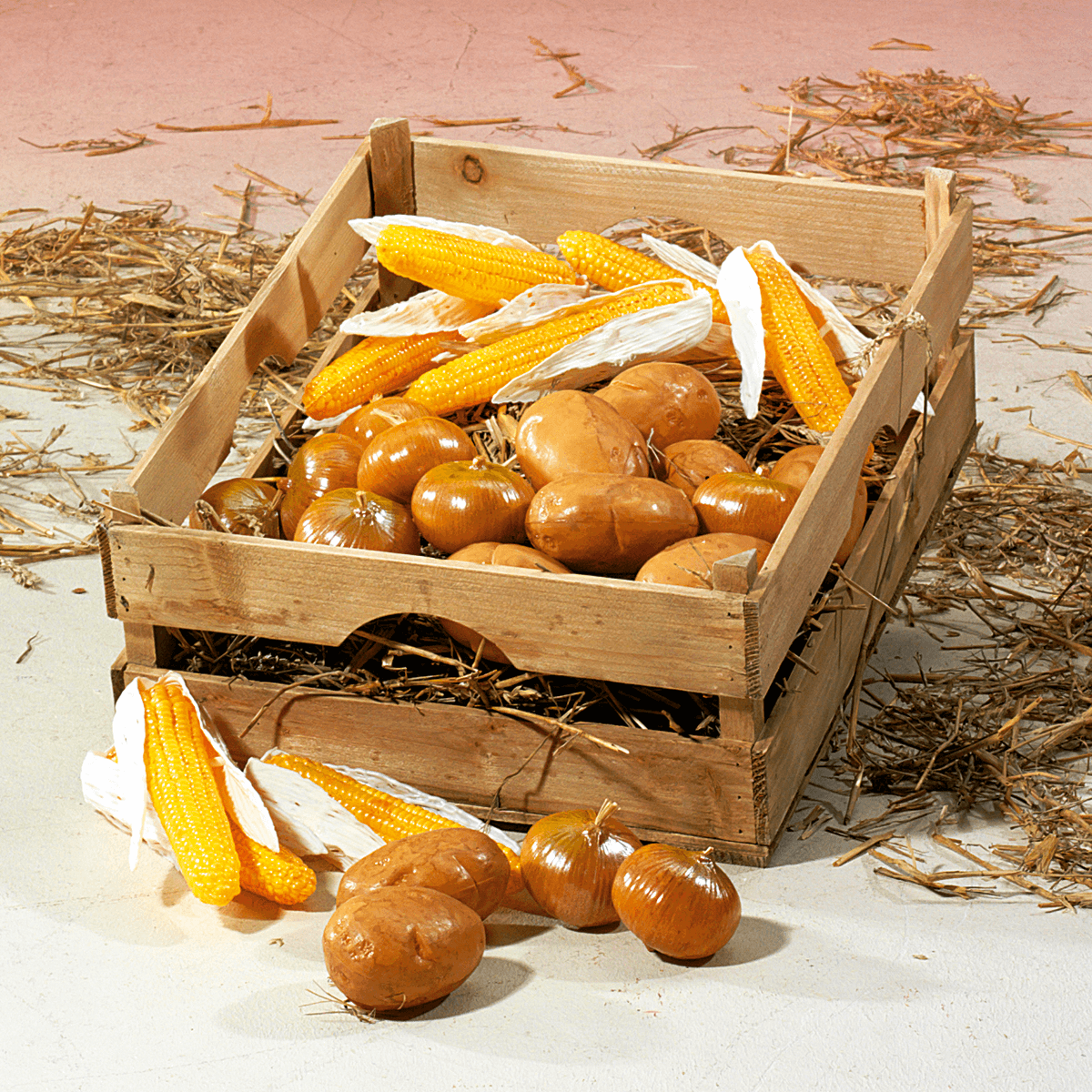 Epis de maïs aliment factice, 3 pces - 4