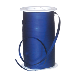 Ruban métallisé mat, larg. 5 mm, bleu