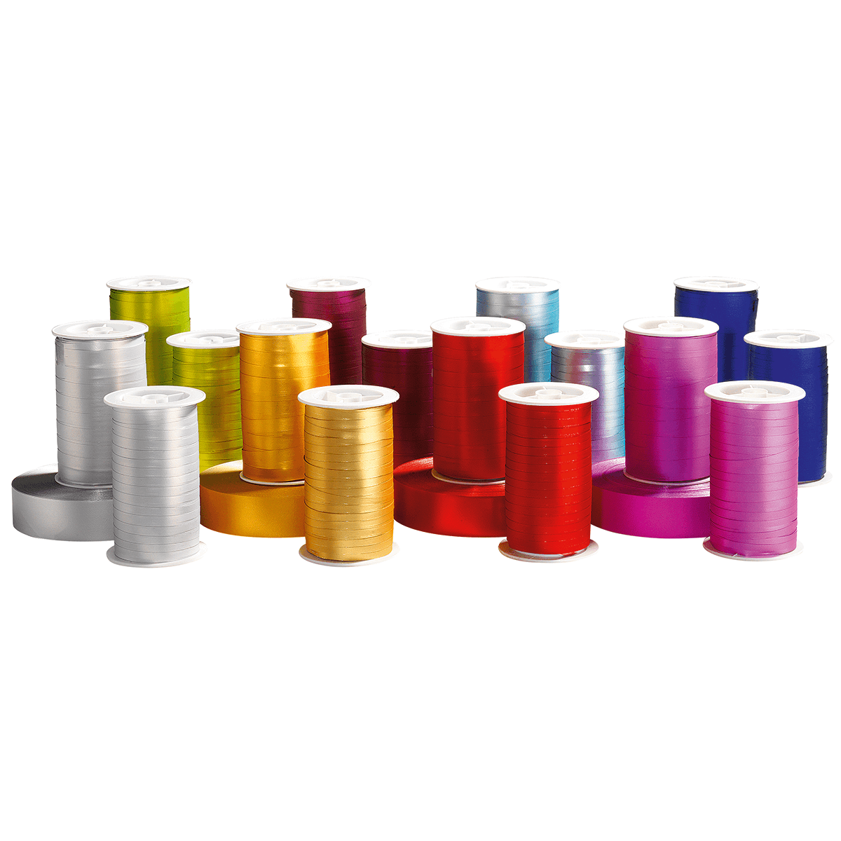 Banda metálica mate, anchura 10 mm, roja - 2
