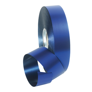 Ruban à friser mat, 31 mm, 100 m, bleu