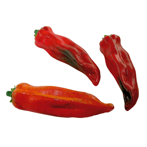 Pepperonis rot Lebensmittelattrappe
