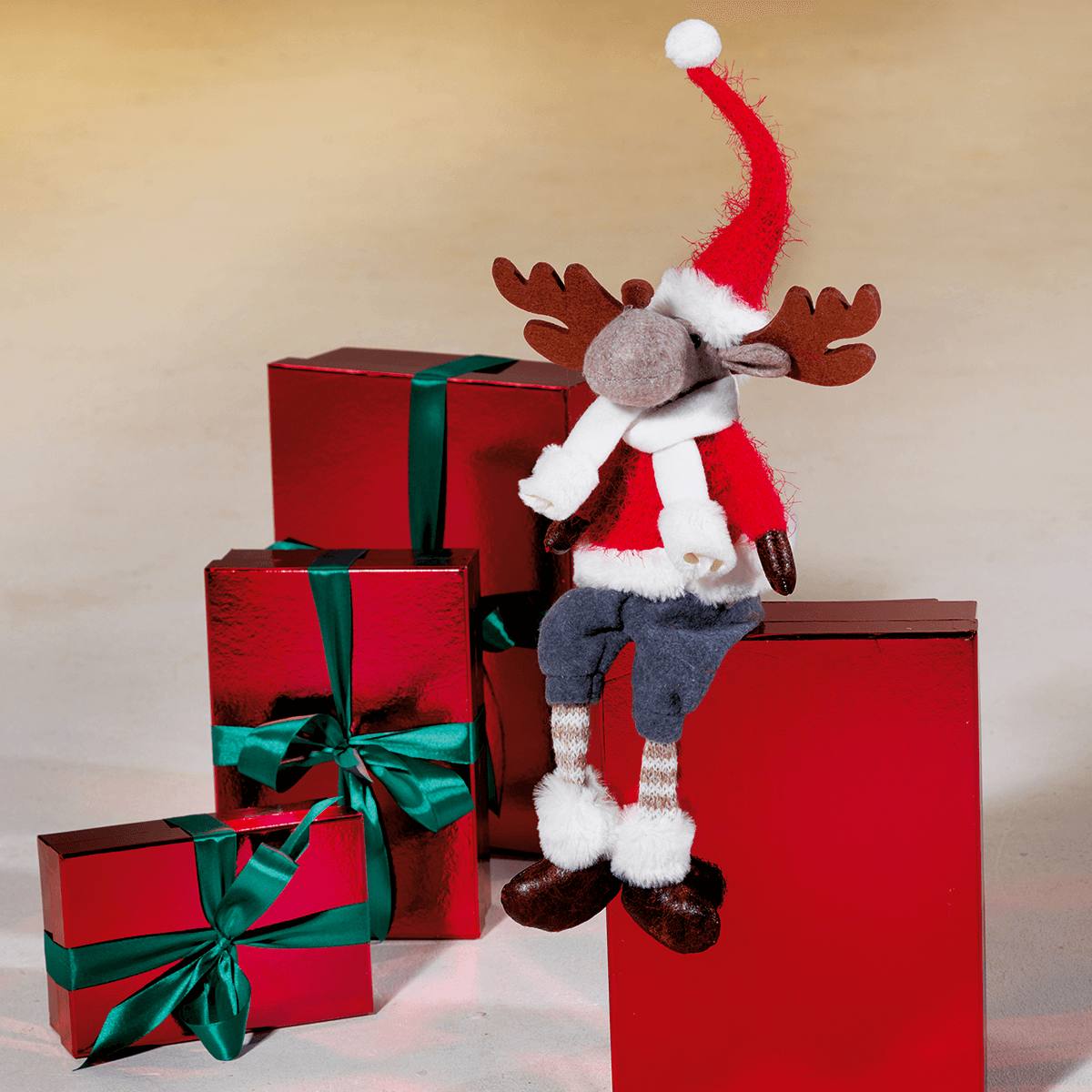 Cajas de cartón de regalo, color rojo, 10 pz. - 9
