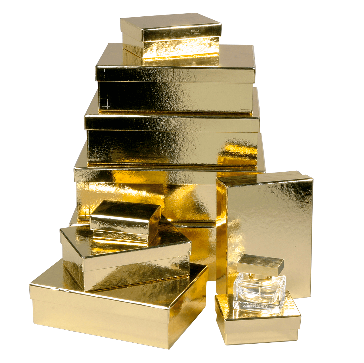 Gift box set, gold, 10 parts - 1