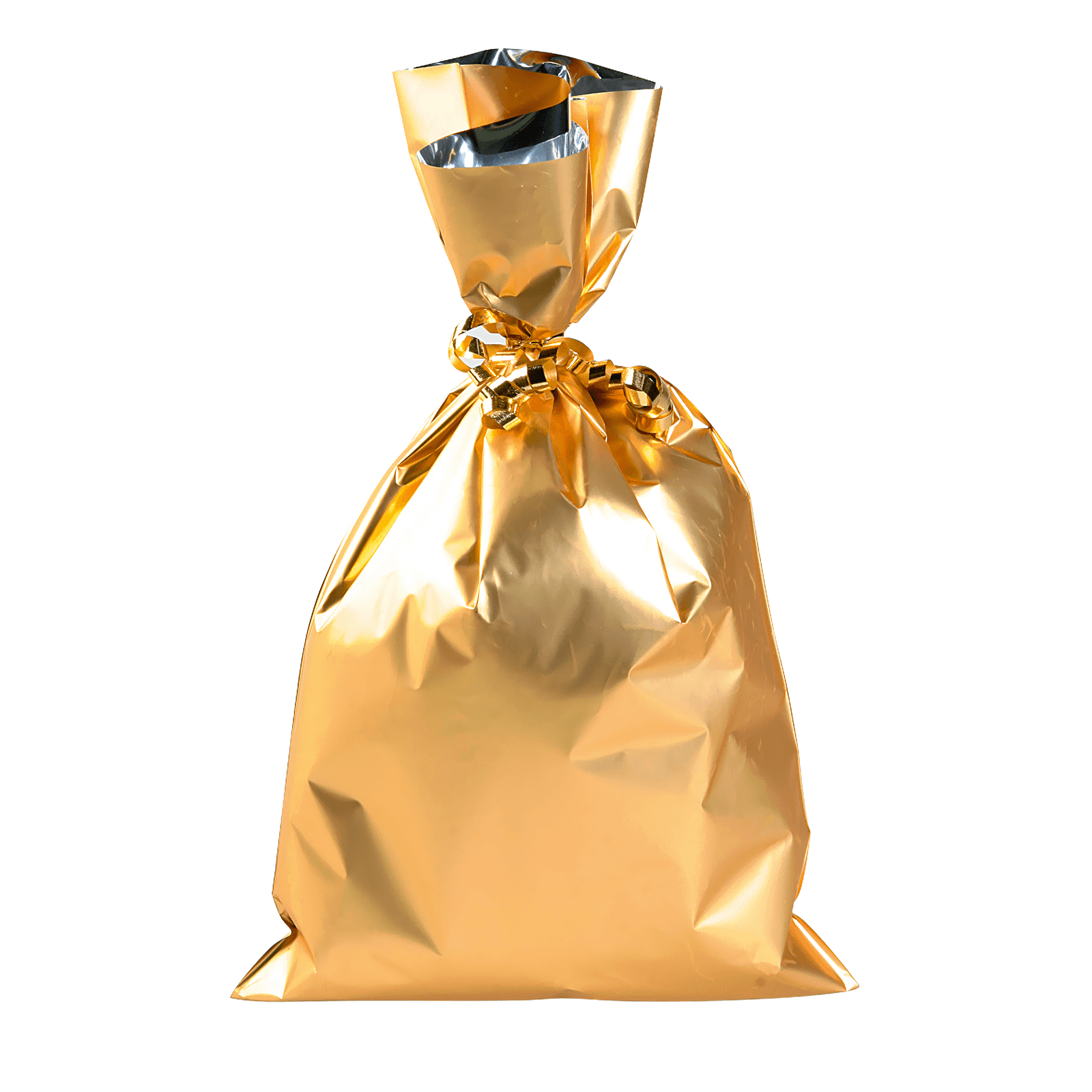 Bolsa de regalos, mate, color dorado, 20 x 35 cm - 0 Bolsa de regalos, mate, color dorado, 20 x 35 cm - 0