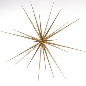 Estrella Sputnik, color dorado, Ø 60 cm