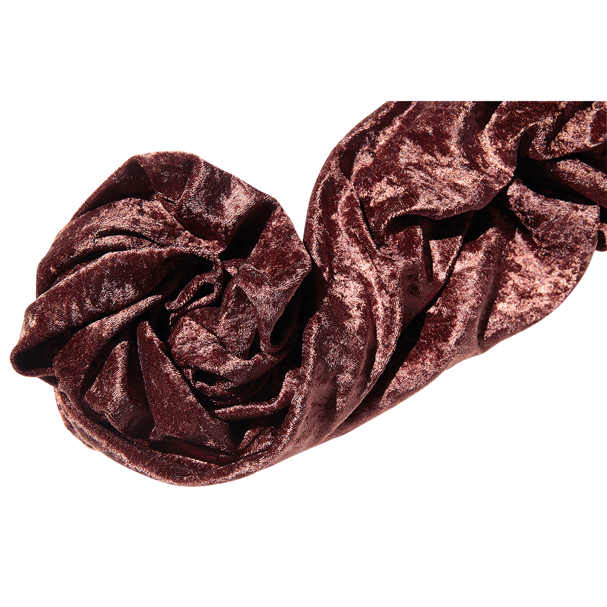 Panne velvet width 150 cm, espresso - 3