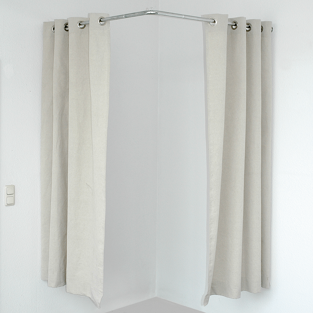 Tringle cabine d'angle - 1