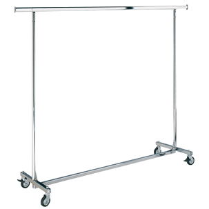 Portant roulant pliable, hauteur fixe 150 cm