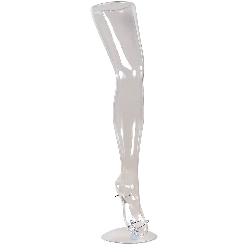 Damen-Strumpfbein 74 cm, klar - 0