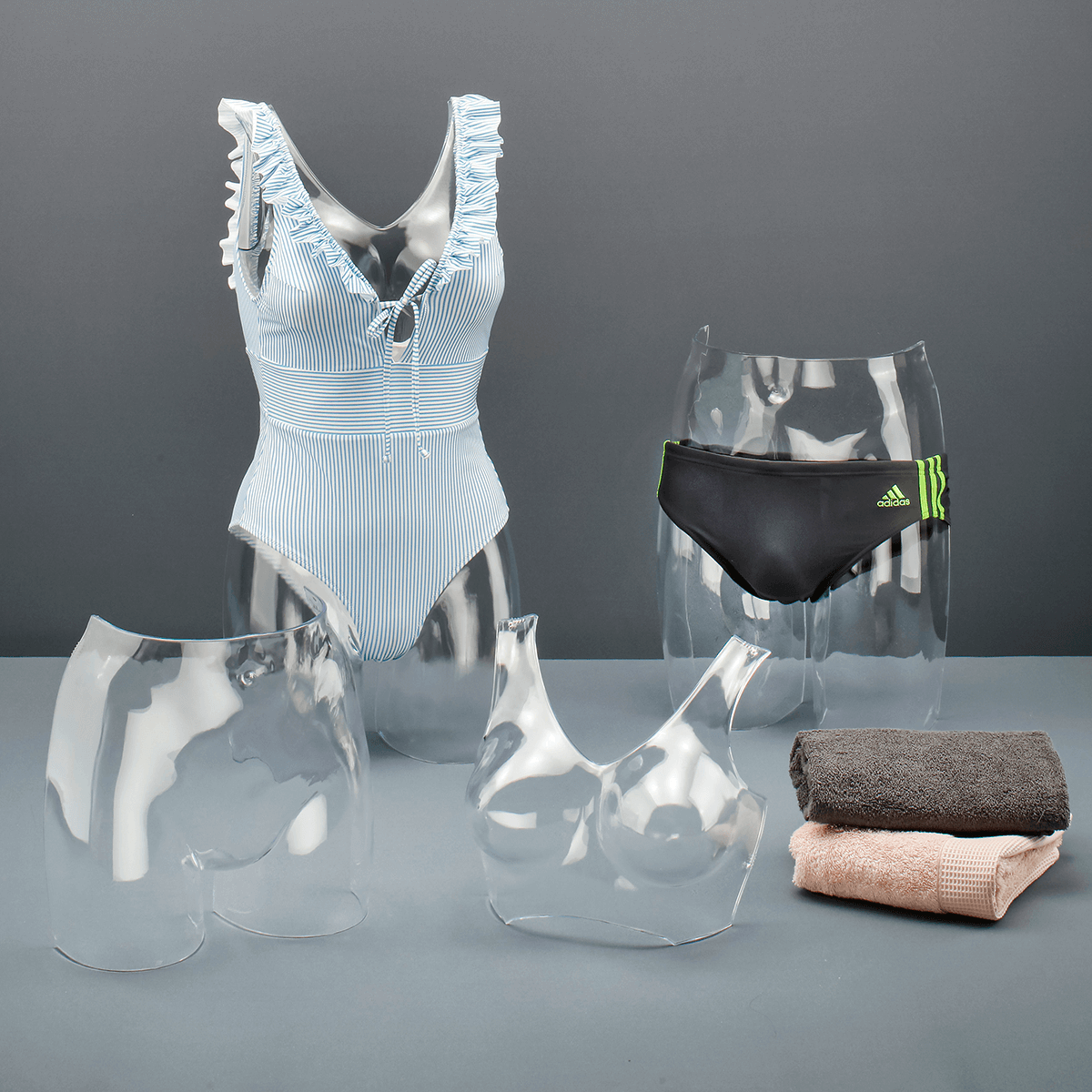 Kunststoff Torso Dame 71 cm - 5