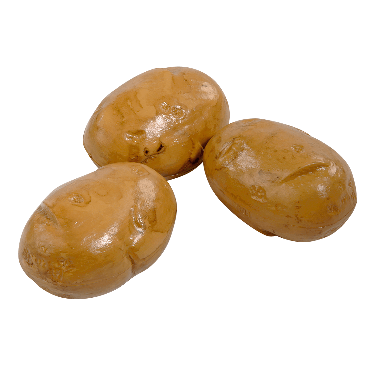 Pomme de terre aliment factice 11 cm, 3 pièces - 1
