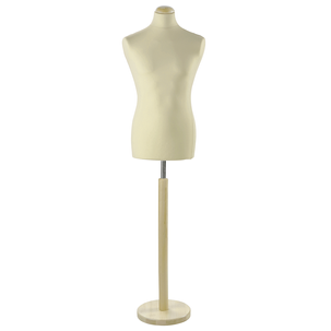 Buste de tailleur homme, buste 78 cm, écru - chêne clair
