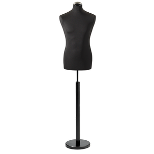 Buste de tailleur homme, buste 78 cm, noir