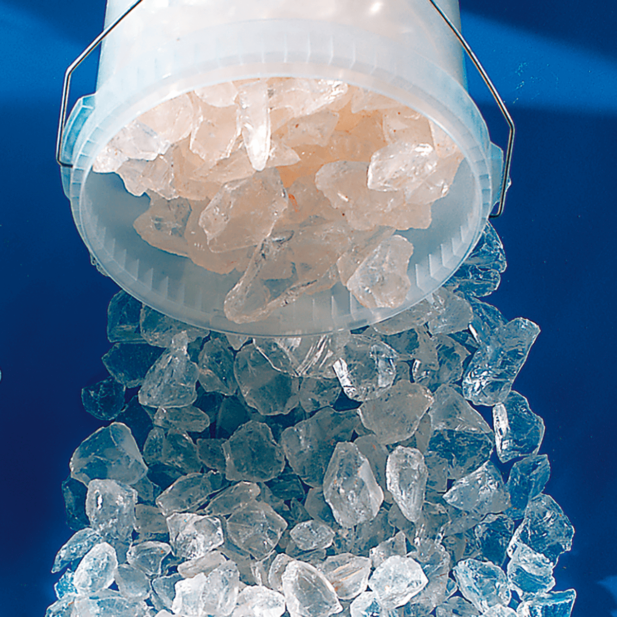 Crushed Ice déco en verre, 20 - 40 mm, 6 kg - 4