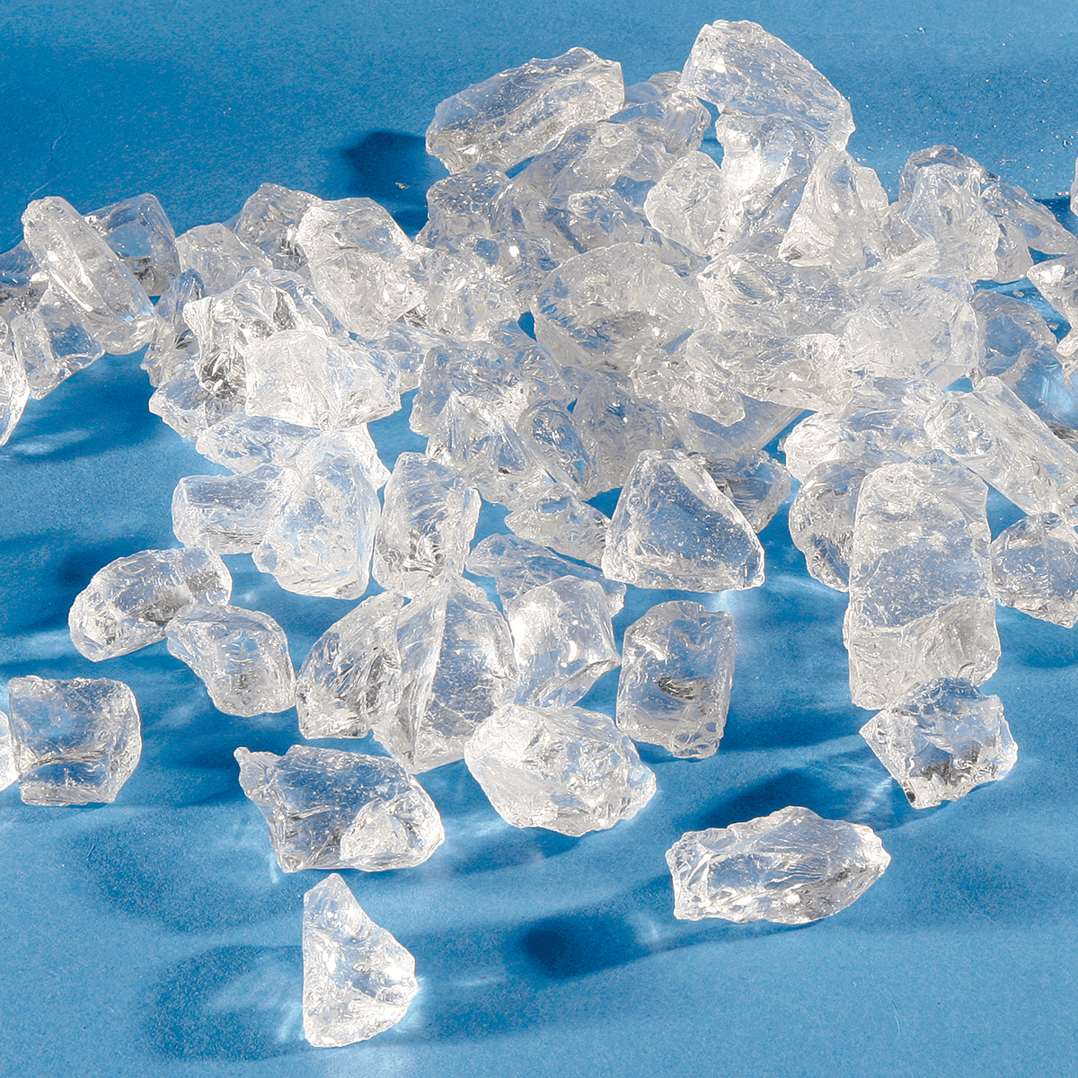 Crushed Ice déco en verre, 20 - 40 mm, 6 kg - 0