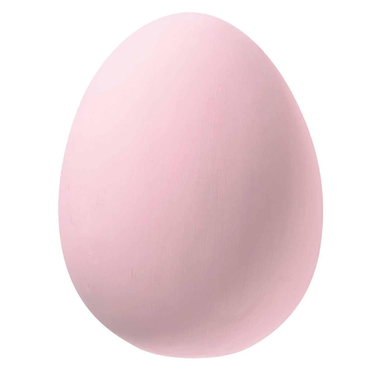 Huevo de Pascua gigante decorativo, color rosa, 30 cm - 0