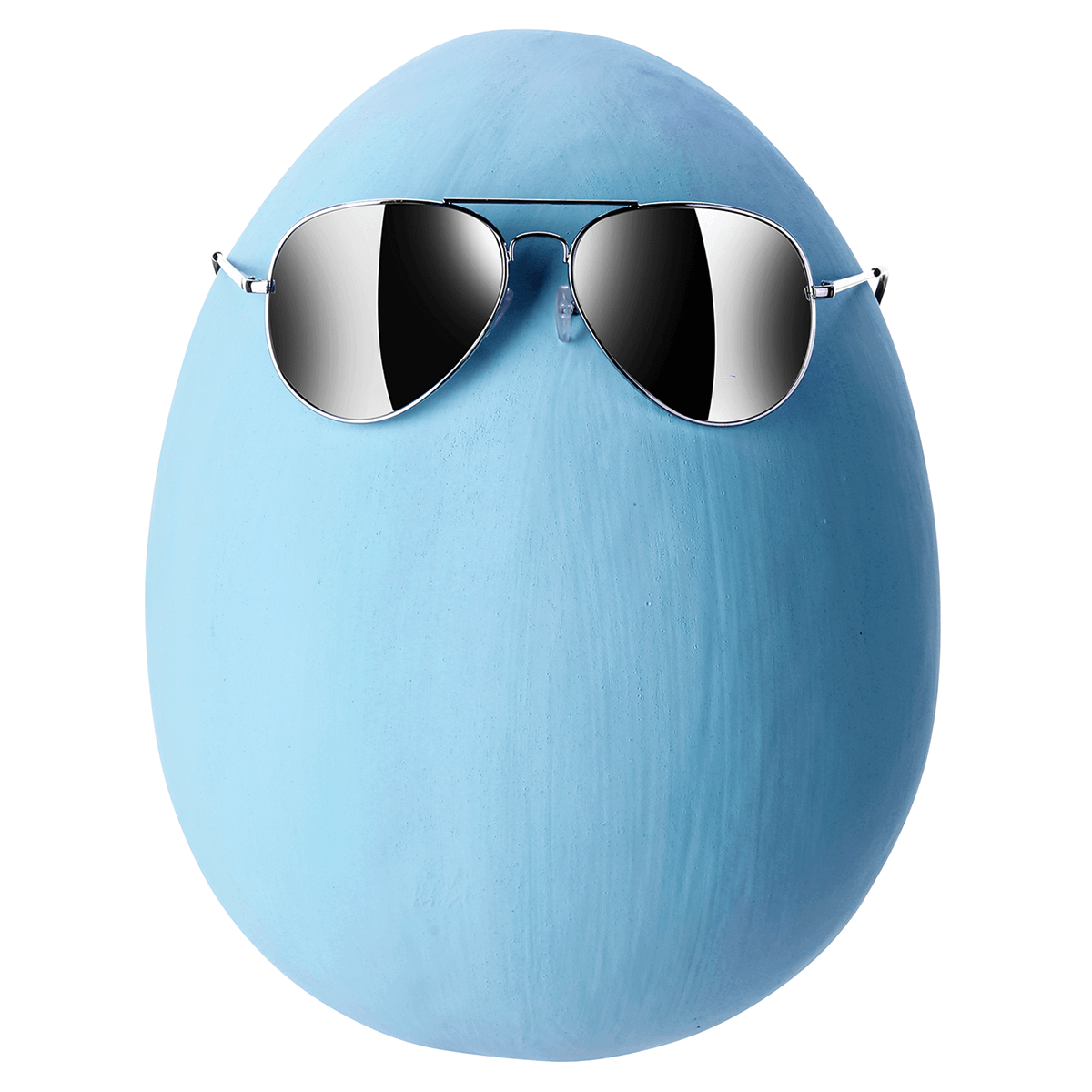 Giant Easter egg, light blue, 30 cm - 3