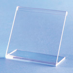Acrylic L presenter vertical, 37 x 52 mm