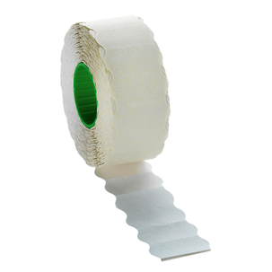 Permanent Haftetiketten für Preisauszeichner 26x12 mm, Weiß, Papier