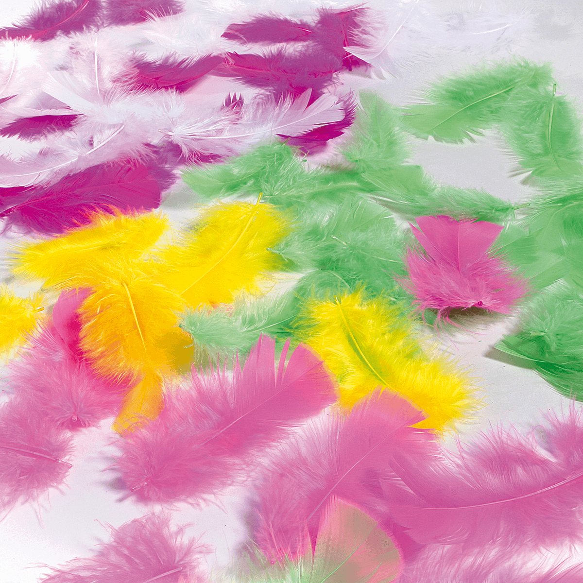 Plumes déco rouges, 20 g - 3