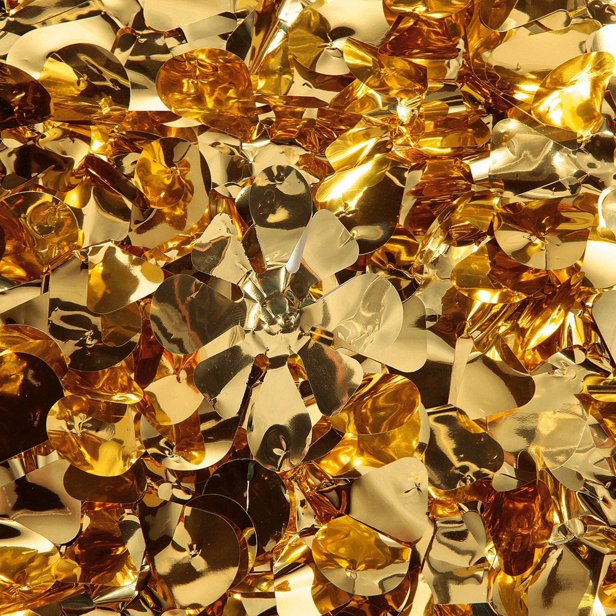 Die cut optic foil metallic 90 cm wide, gold - 15