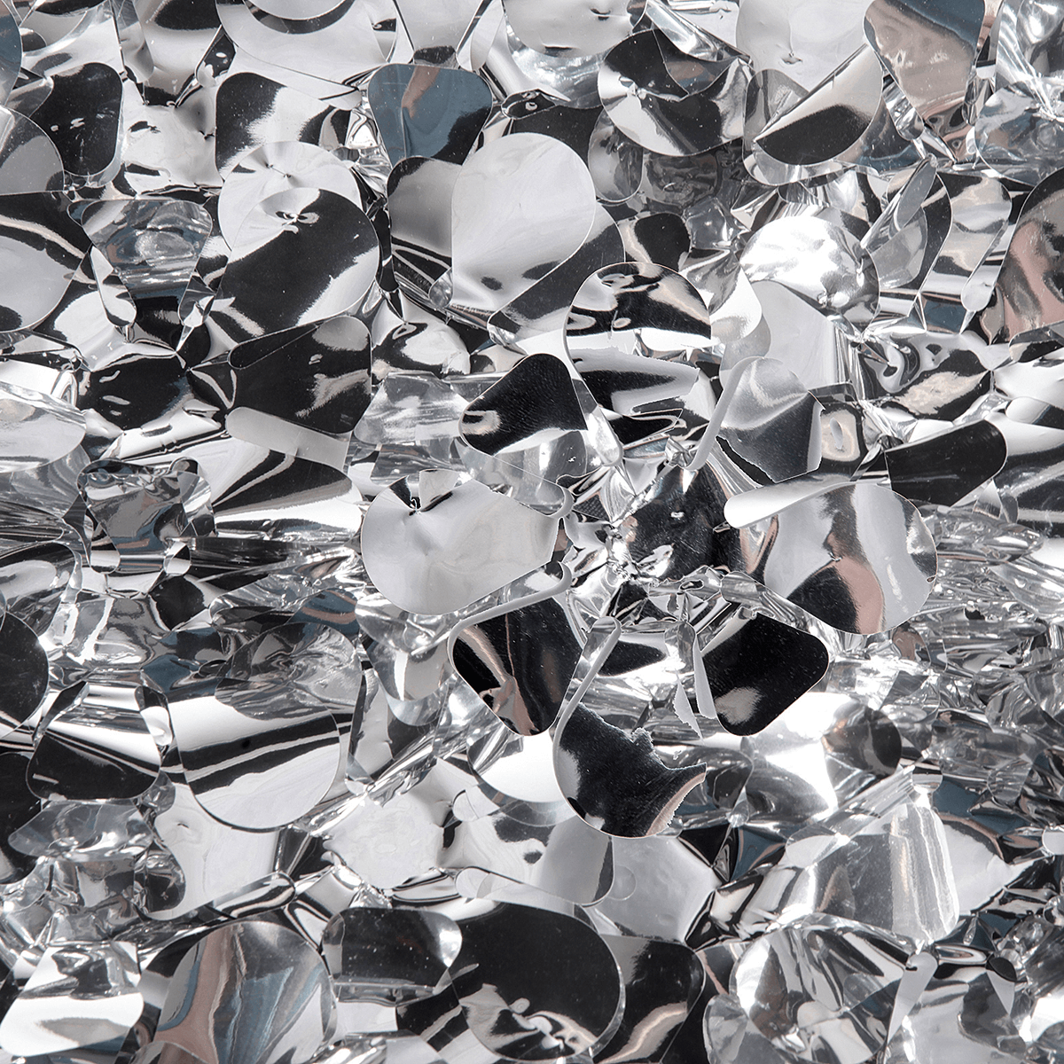 Stanzoptikfolie metallic 90 cm breit, silber - 0